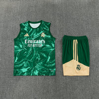 Conjunto Regata Camuflagem verde do Real Madrid