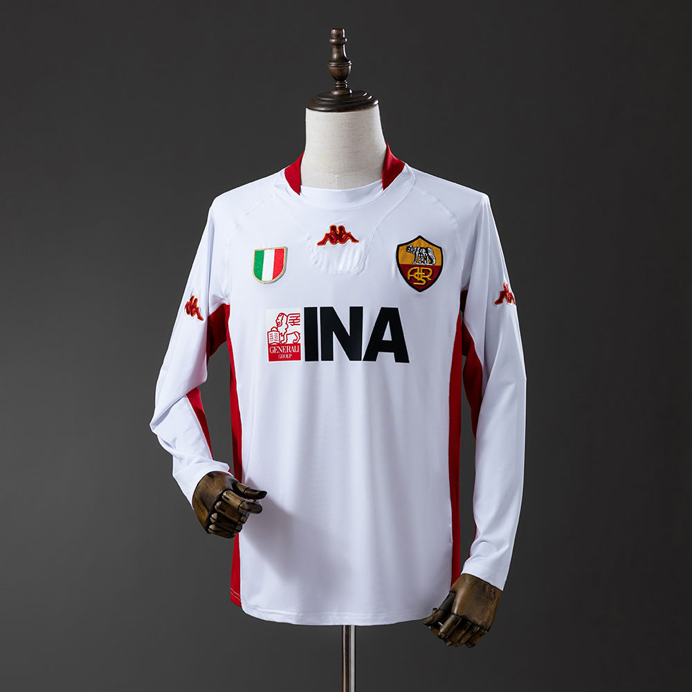 Roma Secundária Retrô Manga Longa Camisa 01/02