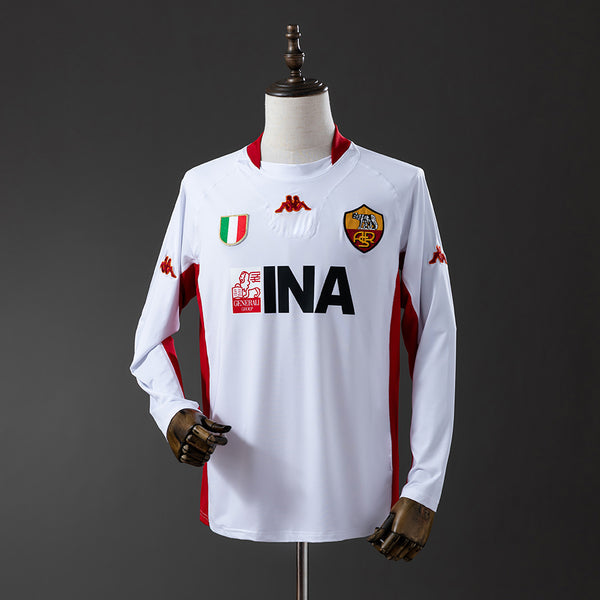 Roma Secundária Retrô Manga Longa Camisa 01/02