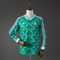 Alemanha Secundária Retrô Manga Longa Camisa 90/91