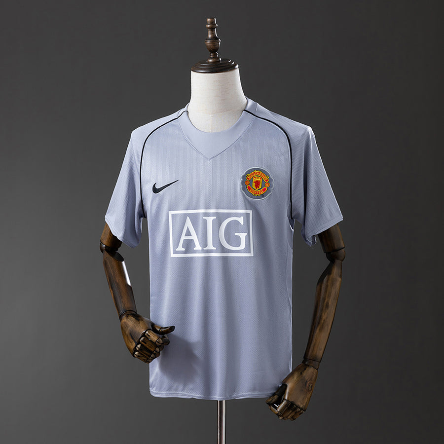 Manchester United Cinza Goleiro Retrô Camisa 2007