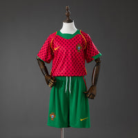 Portugal Principal Infantil Kit Retrô Camisa 2028