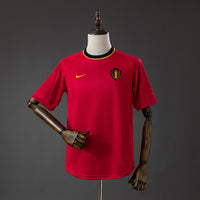 Bélgica Principal Retrô Camisa 2000