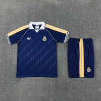 Conjunto Social Real Madrid cor azul royal 26/27