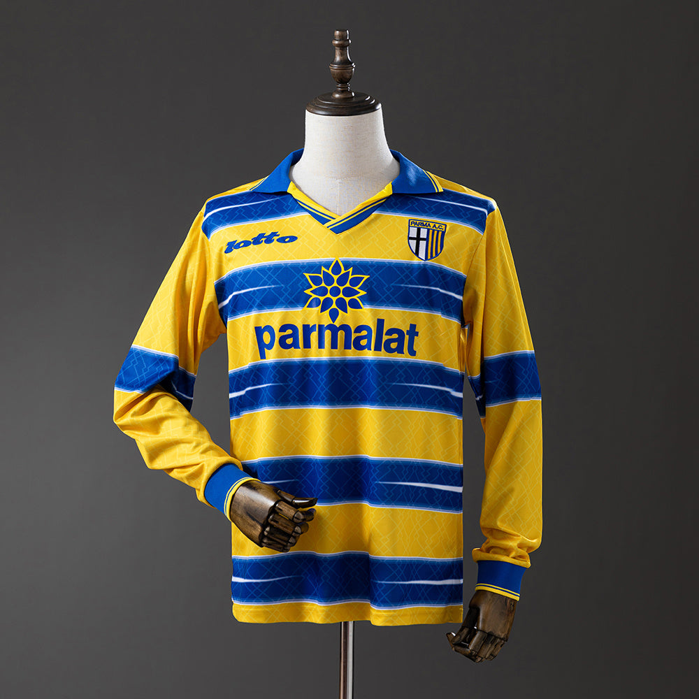 Parma Principal Retrô Manga Longa Camisa 98/99