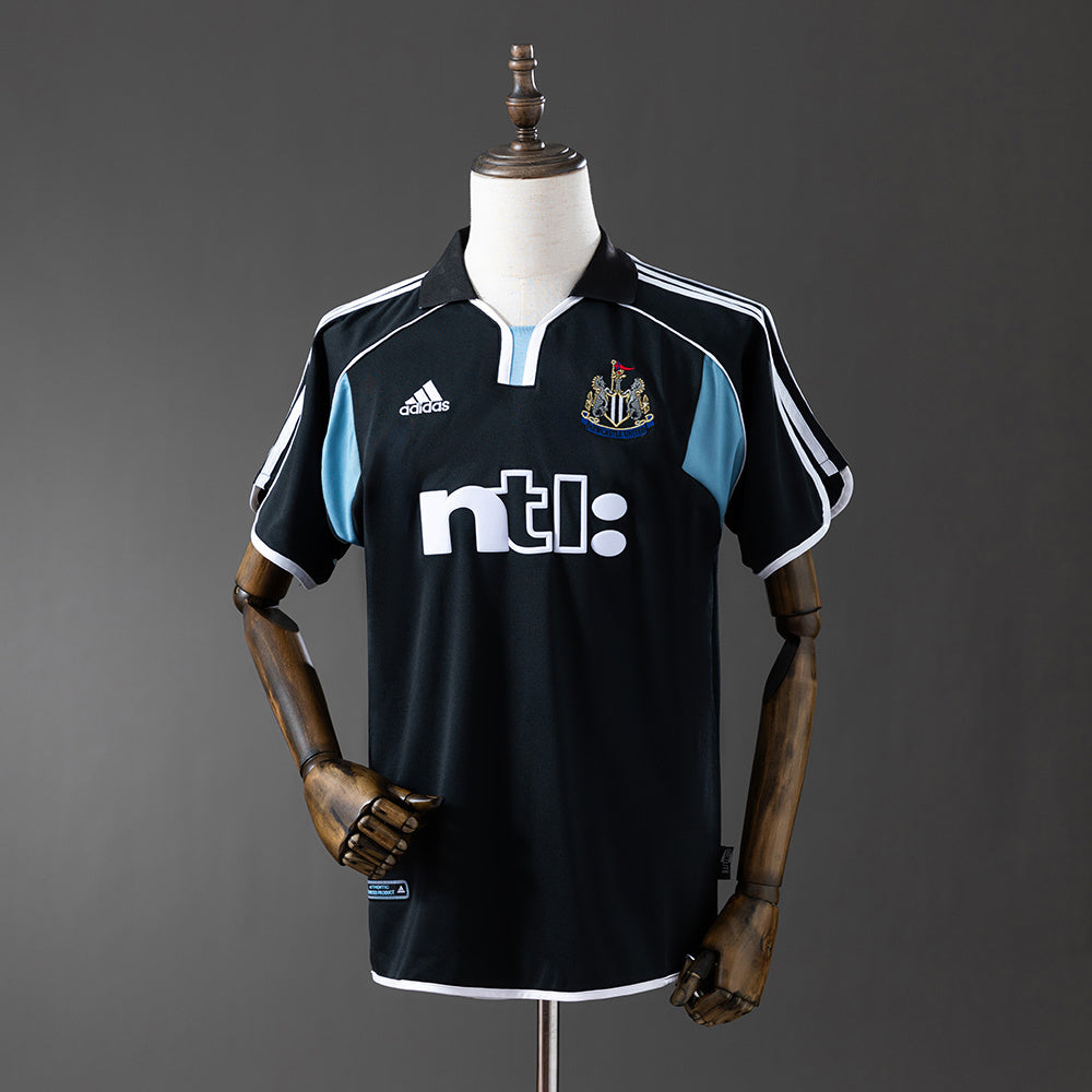 Newcastle United Secundária Retrô Camisa 00/01