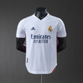 Real Madrid Principal Retrô Versão Jogador Camisa 2021