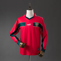 Morocco Secundária Retrô Manga Longa Camisa 1998