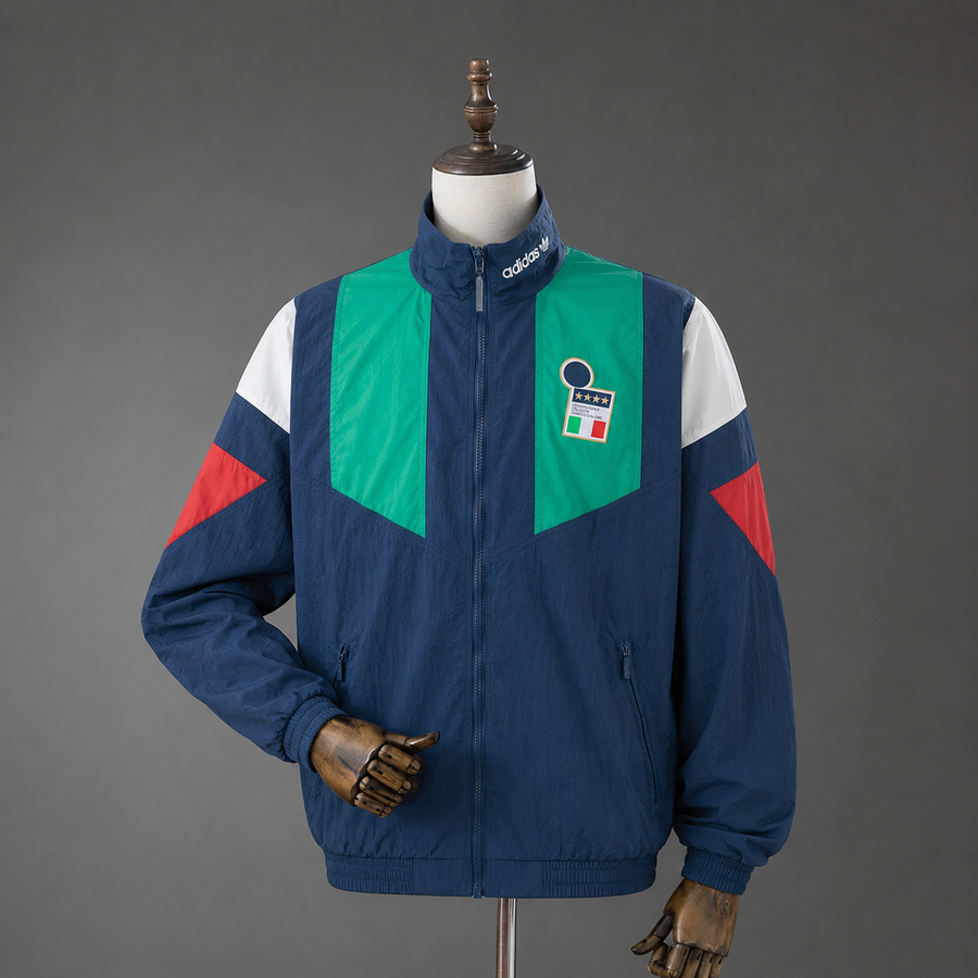 Itália FIGC EQT Track Top Corta Vento