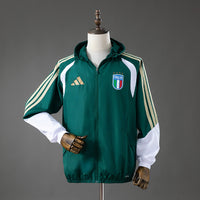 Itália All Weather - Verde Corta Vento Jaqueta 2026