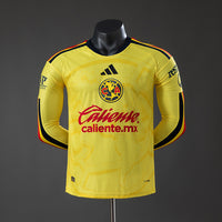 America Long Sleeved Principal Versão Jogador Camisa 26/27