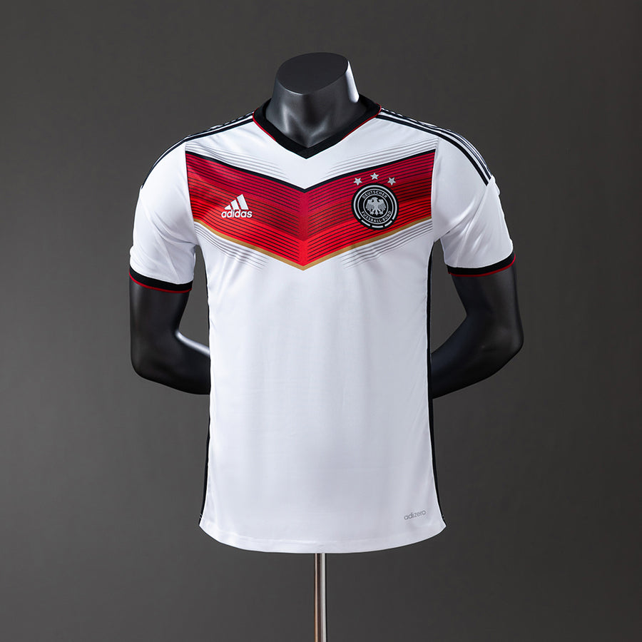 Alemanha Principal Retrô Versão Jogador Camisa 2014