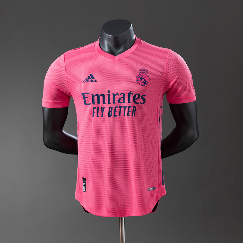 Real Madrid Secundária Retrô Versão Jogador Camisa 2021