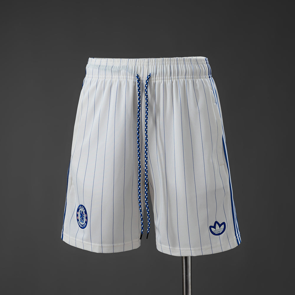 Chelsea Ícones de Arquibancada Off-Branco Shorts