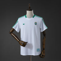 Brasil Ícones de Arquibancada Branco Camisa