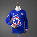 Cruz Azul Principal Retrô Manga Longa Camisa 1998