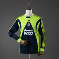 Real Madrid Goleiro Retrô Manga Longa Camisa 99/00