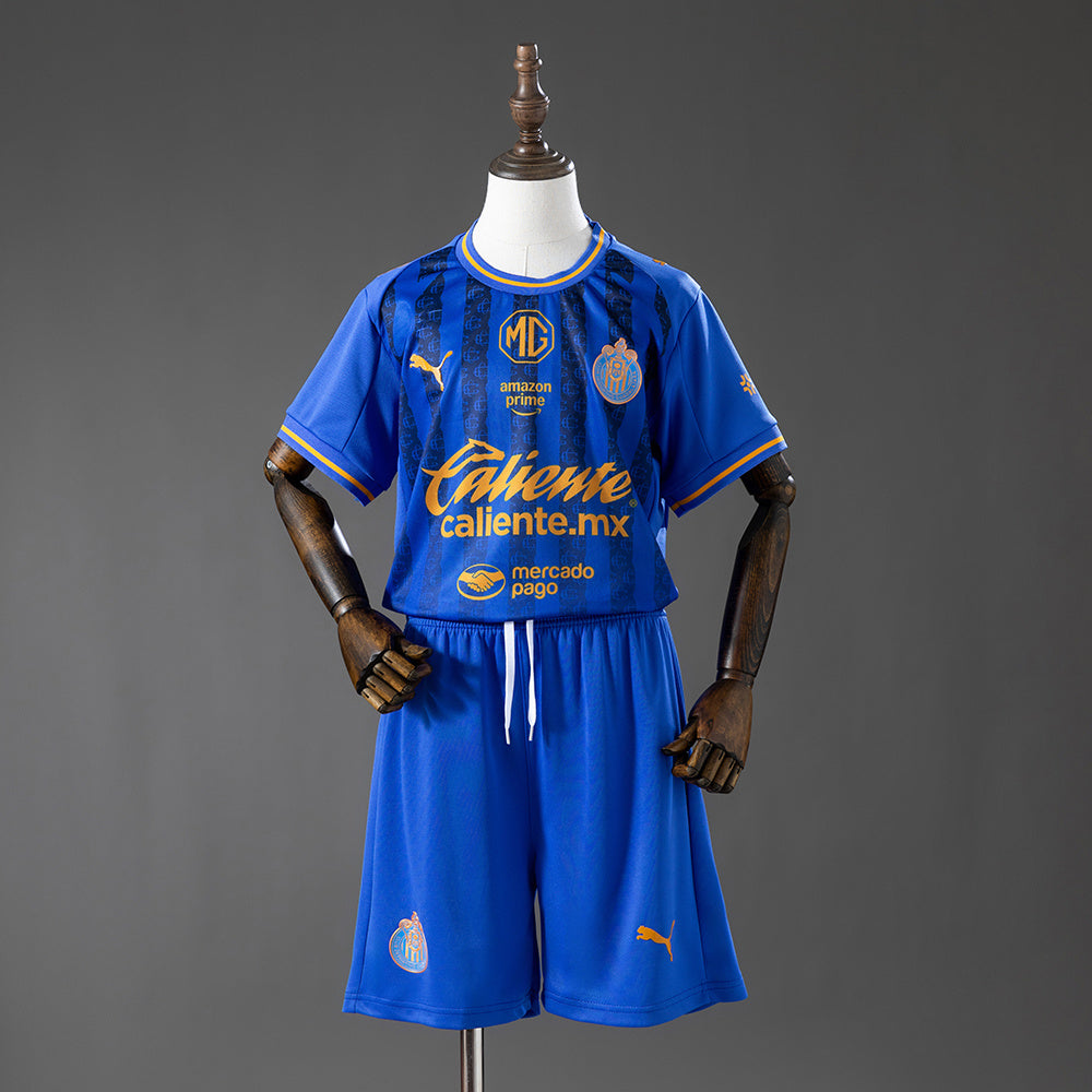Chivas de Guadalajara Terceira Infantil Kit 26/27