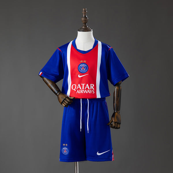 PSG 2 Stars Principal Infantil Kit Camisa 26/27