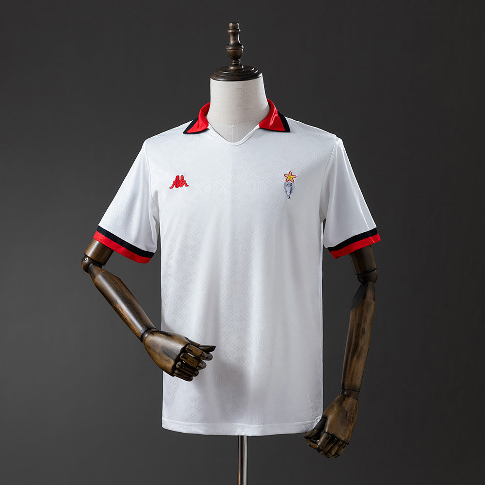 AC MILAN Secundária Retrô Camisa 89/90