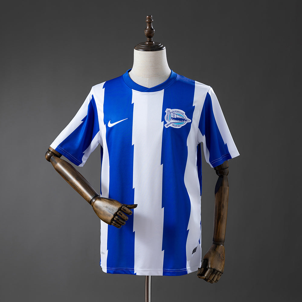 Deportivo Alavés Principal Retrô Camisa 11/12