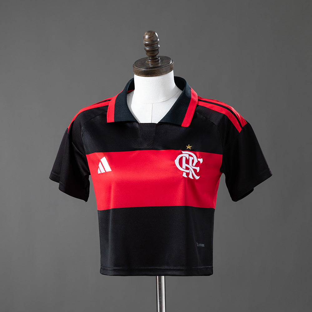Flamengo Crop Top Principal Feminino 26/27