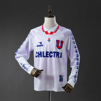 Universidad de Chile Secundária Manga Longa Camisa 1996