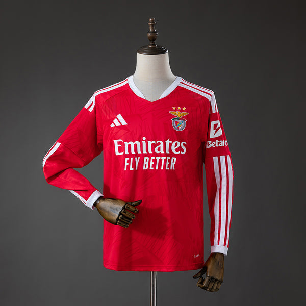 Benfica Long Sleeved Principal Camisa 26/27