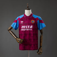Aston Villa Stadium Principal Retrô Camisa 1998