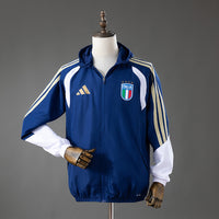 Itália All Weather - Azul Corta Vento Jaqueta 2026