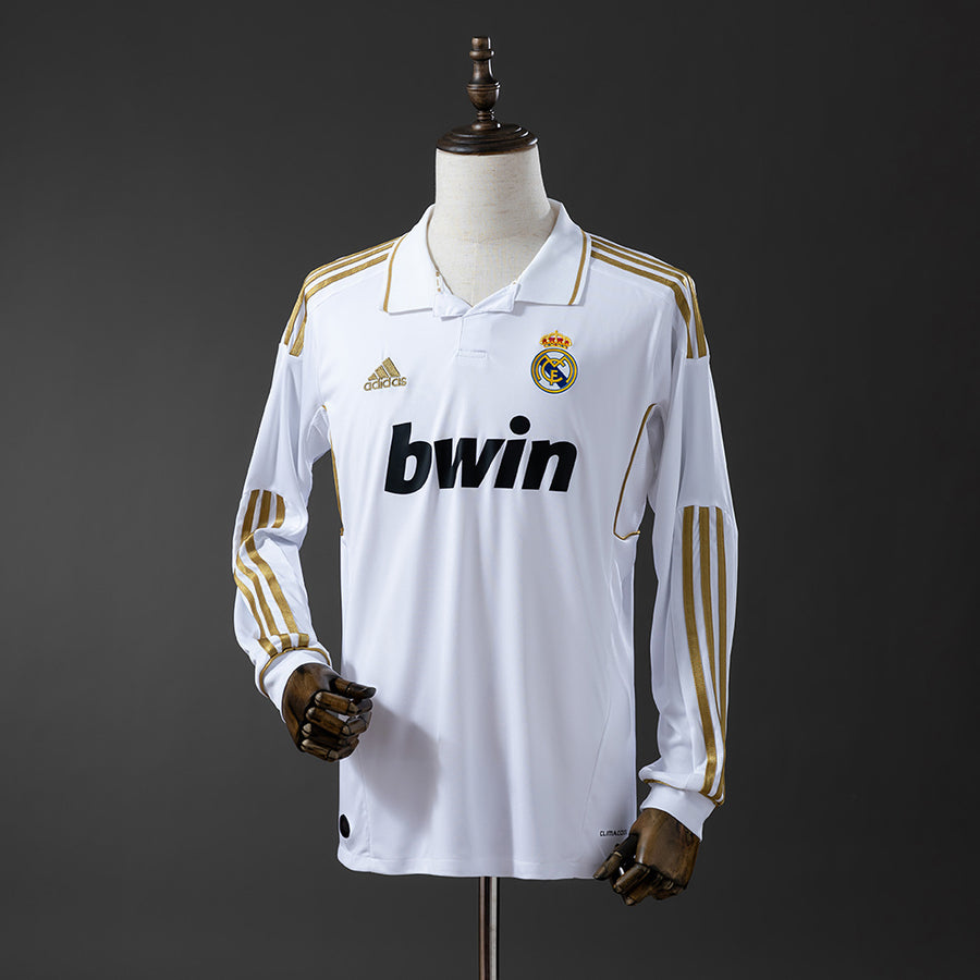 Real Madrid Principal Retrô Manga Longa 11/12