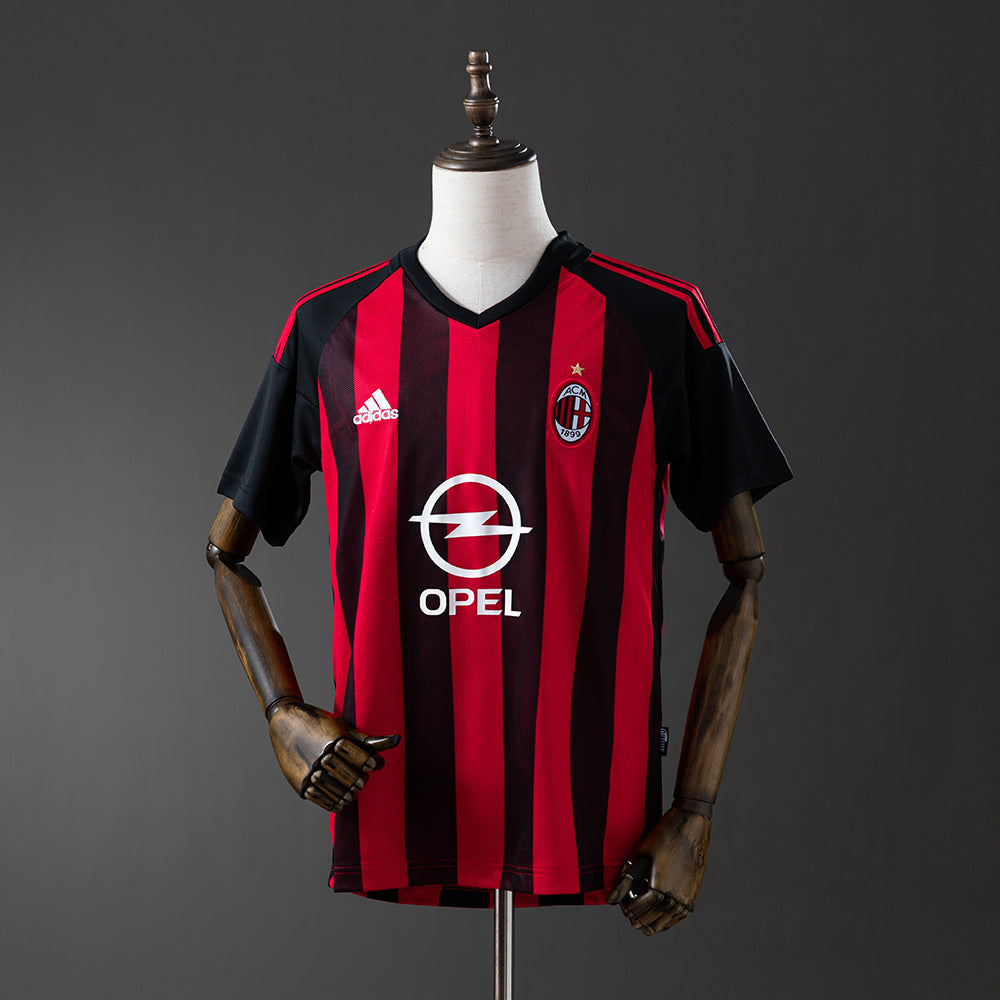 AC Milan Principal Retrô Camisa 02/03