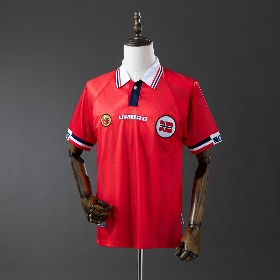 Norway Principal Retrô Camisa 98/99