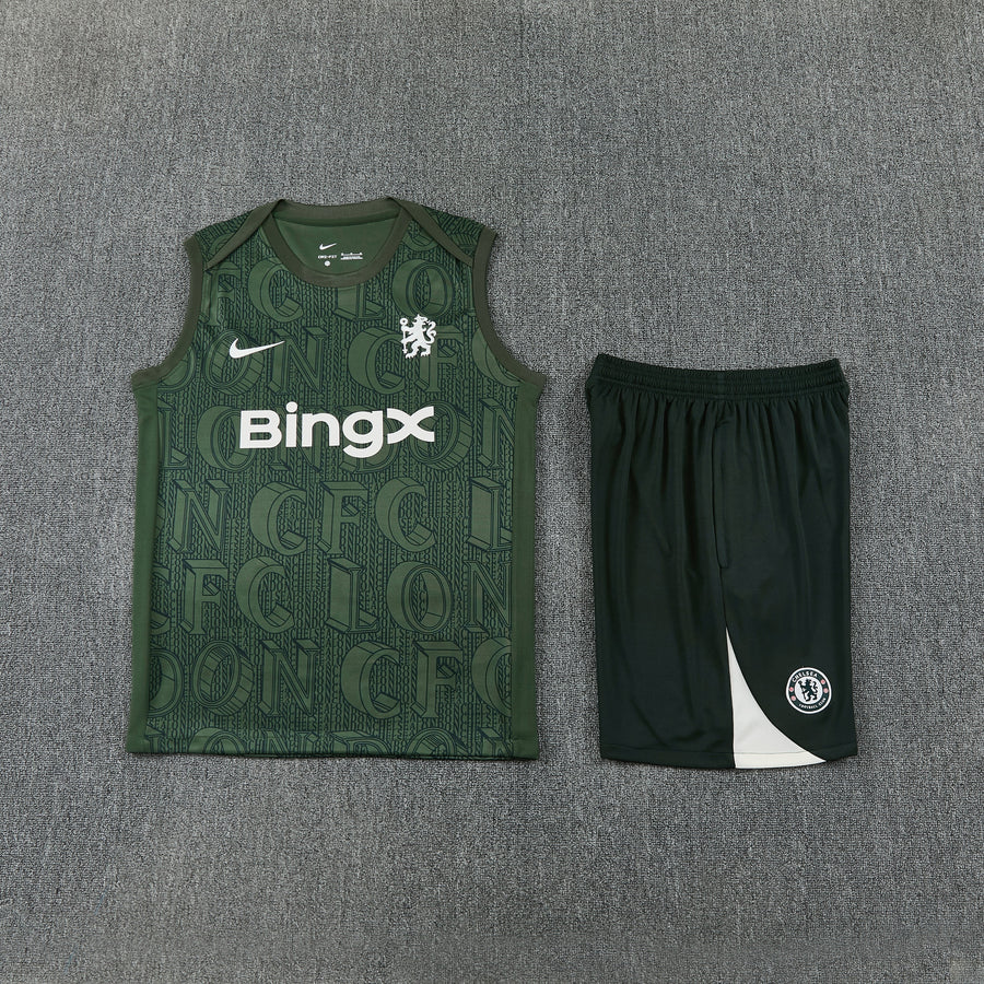 Conjunto Regata Chelsea Colete Treino 25/26