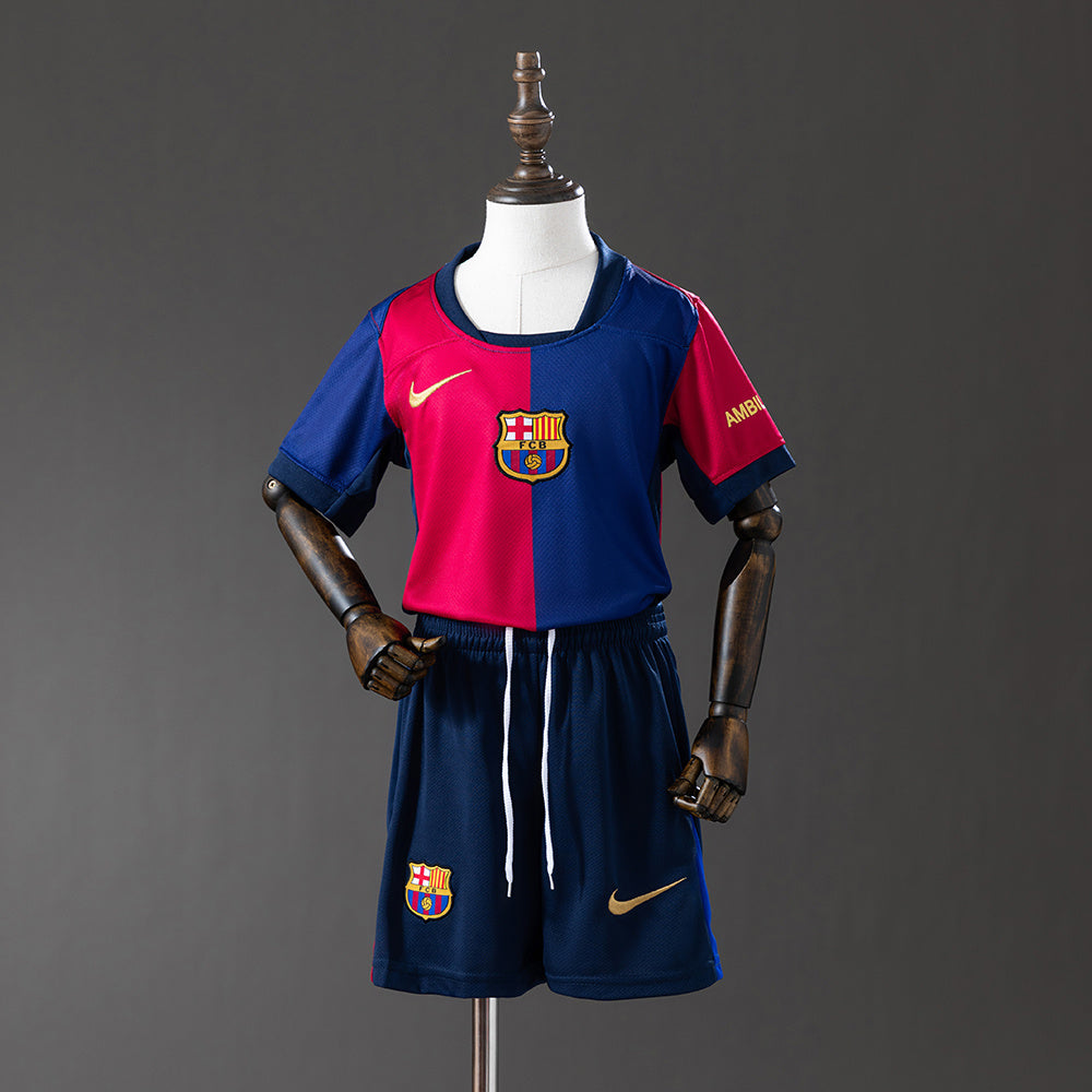 Barcelona Principal Infantil Kit Camisa 24/25