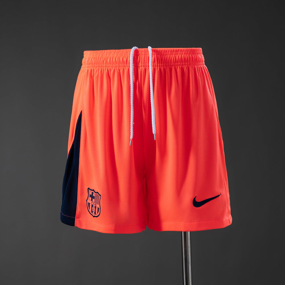 Barcelona Secundária Terceira Shorts 25/26