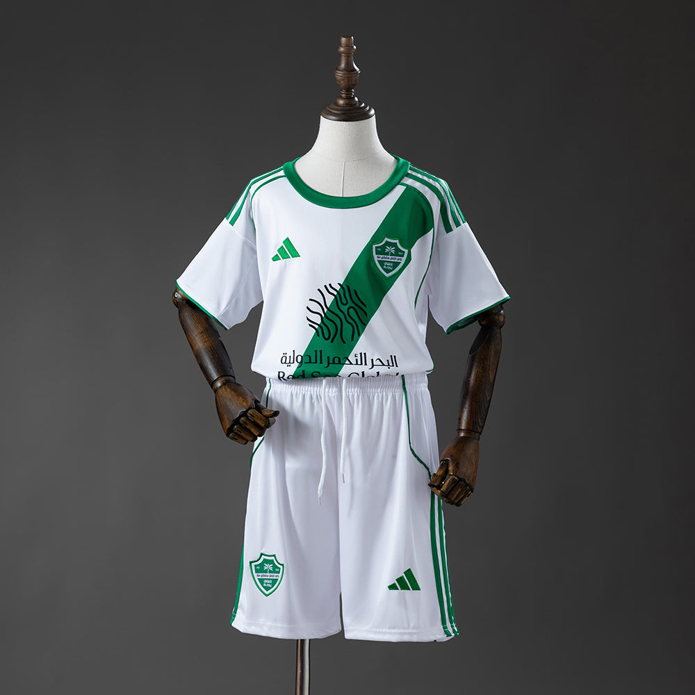 Al-Ahli Saudi 28 Secundária Infantil Camisa 25/26
