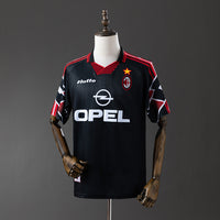 AC Milan Secundária Segunda Retrô Camisa 97/98