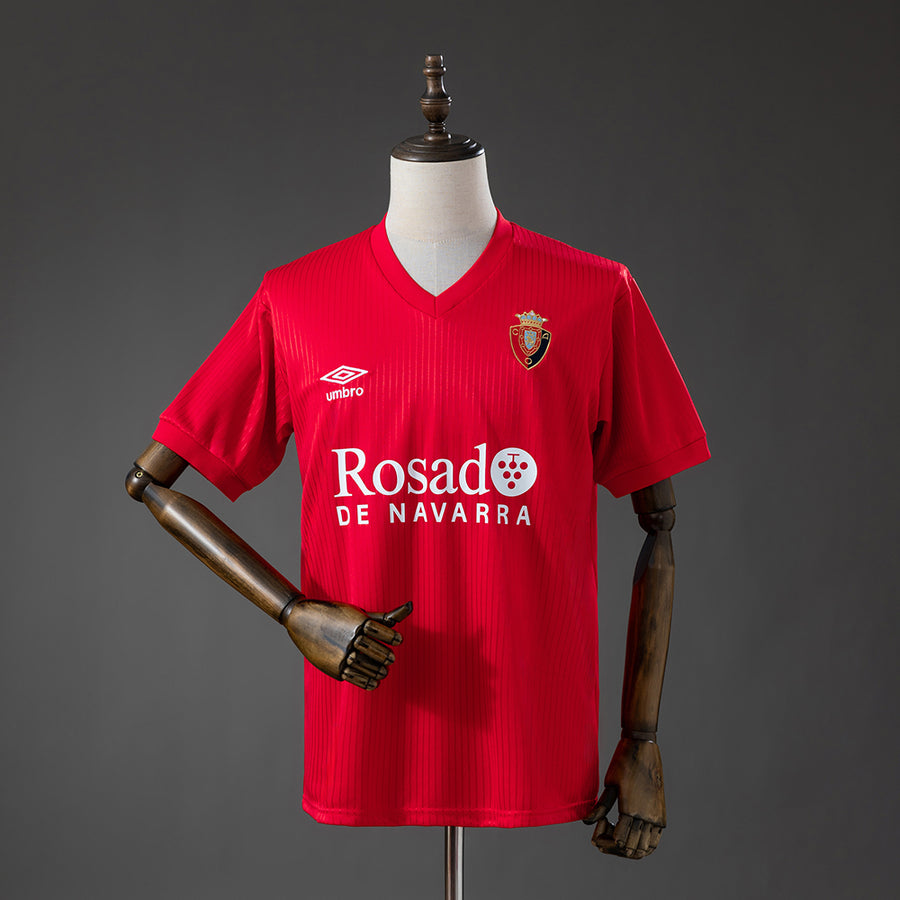 Osasuna Principal Retrô Camisa 87/88