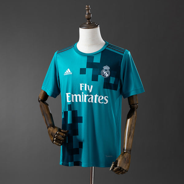 Retrô Real Madrid Terceira Secundária 17/18
