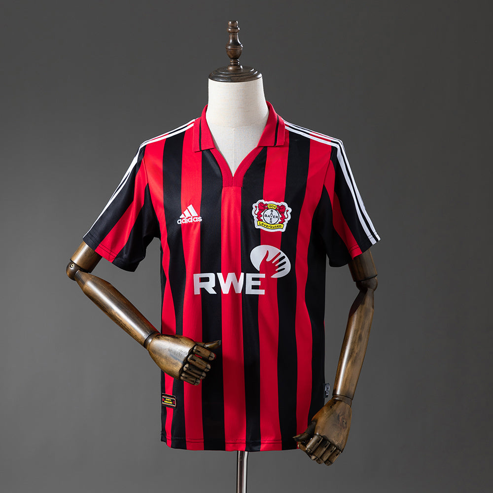 Leverkusen Principal Retrô Camisa 01/02