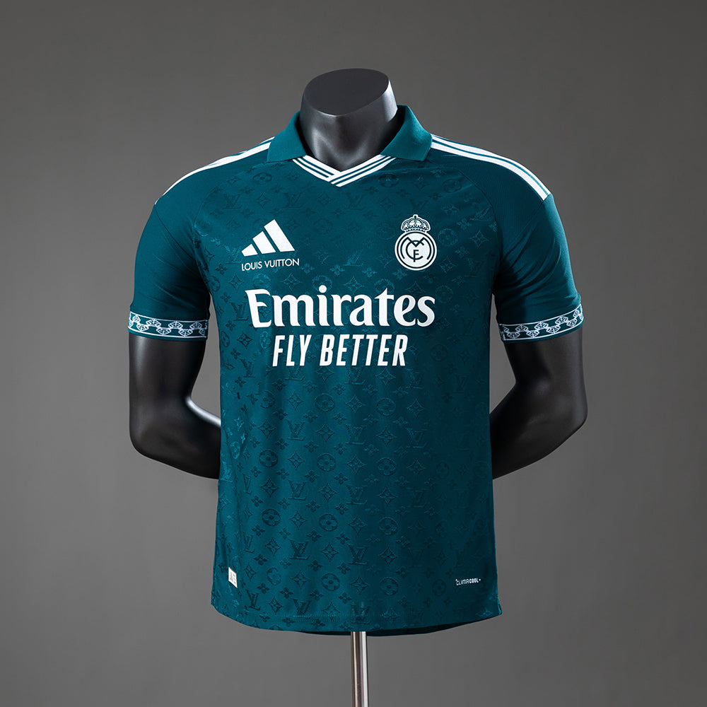 Real Madrid - Verde Escuro Versão Jogador Edição Especial Camisa 26/27