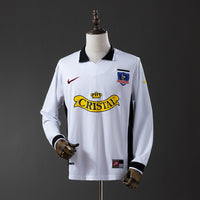 colo colo Principal Retrô Manga Longa 97/98