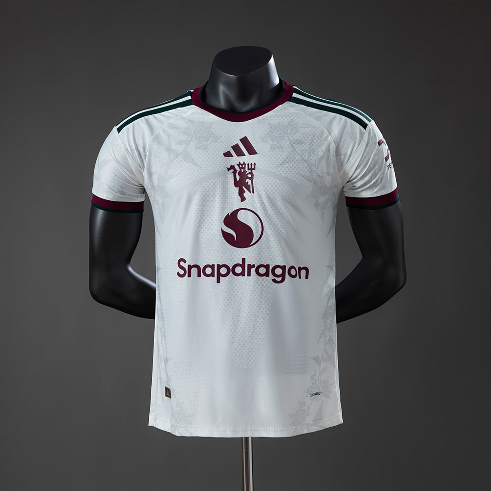 Manchester United Secundária Terceira Versão Jogador Camisa 26/27