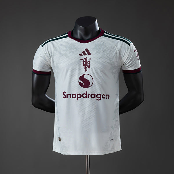 Manchester United Secundária Terceira Versão Jogador Camisa 26/27