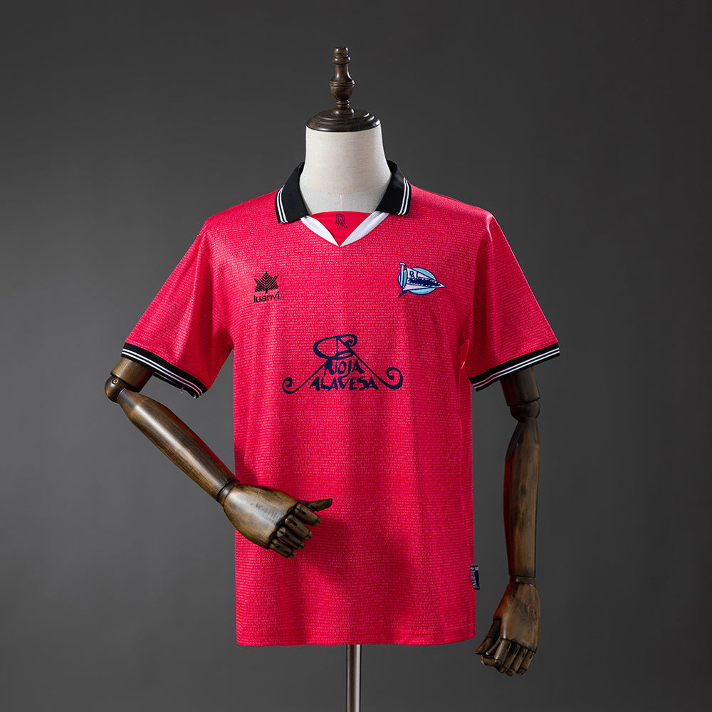 Deportivo Alavés Copa UEFA Secundária Retrô 00/01