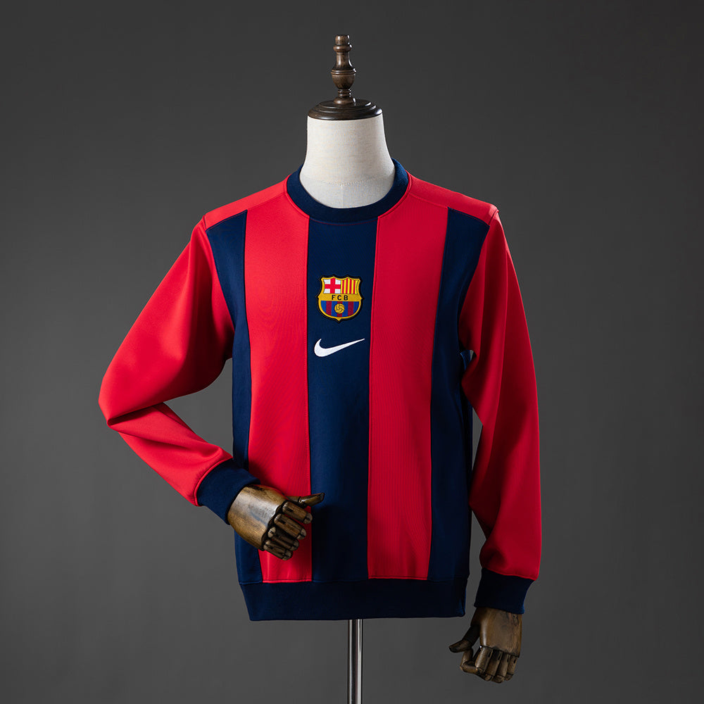 Barcelona Moletom - Vermelho & Azul