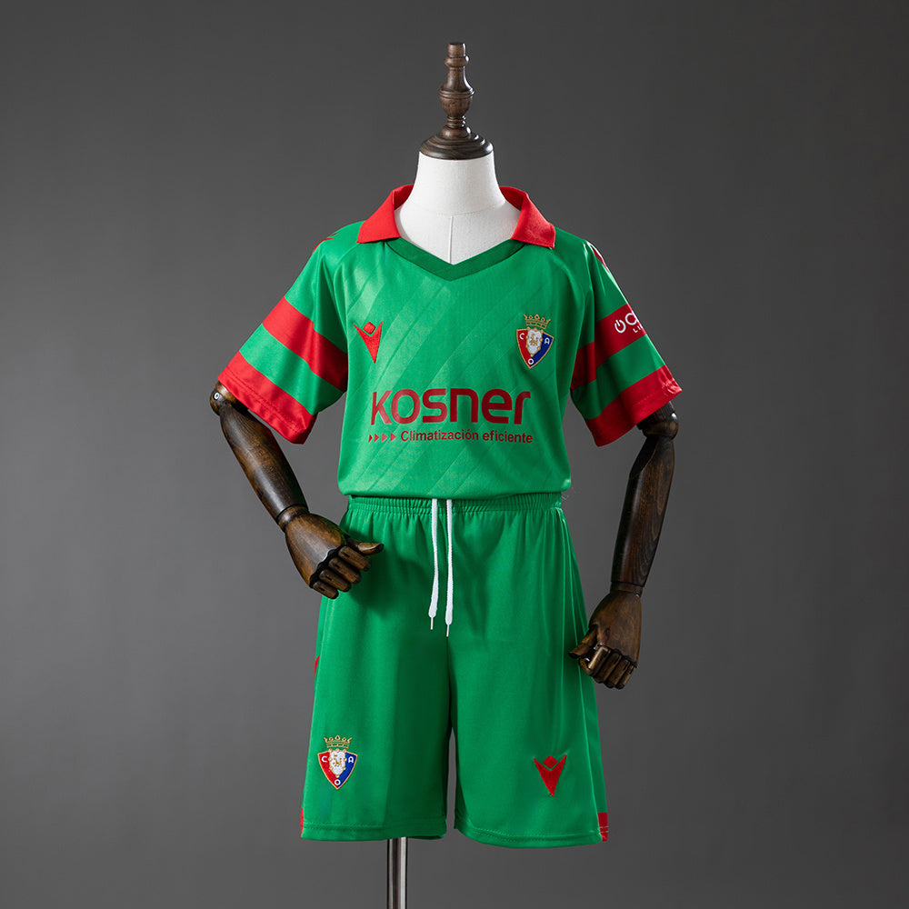 Osasuna Secundária Infantil Kit Camisa 25/26