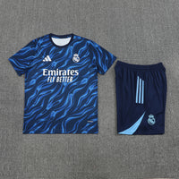 Conjunto Social Real Madrid Treino Manga Curta 25/26