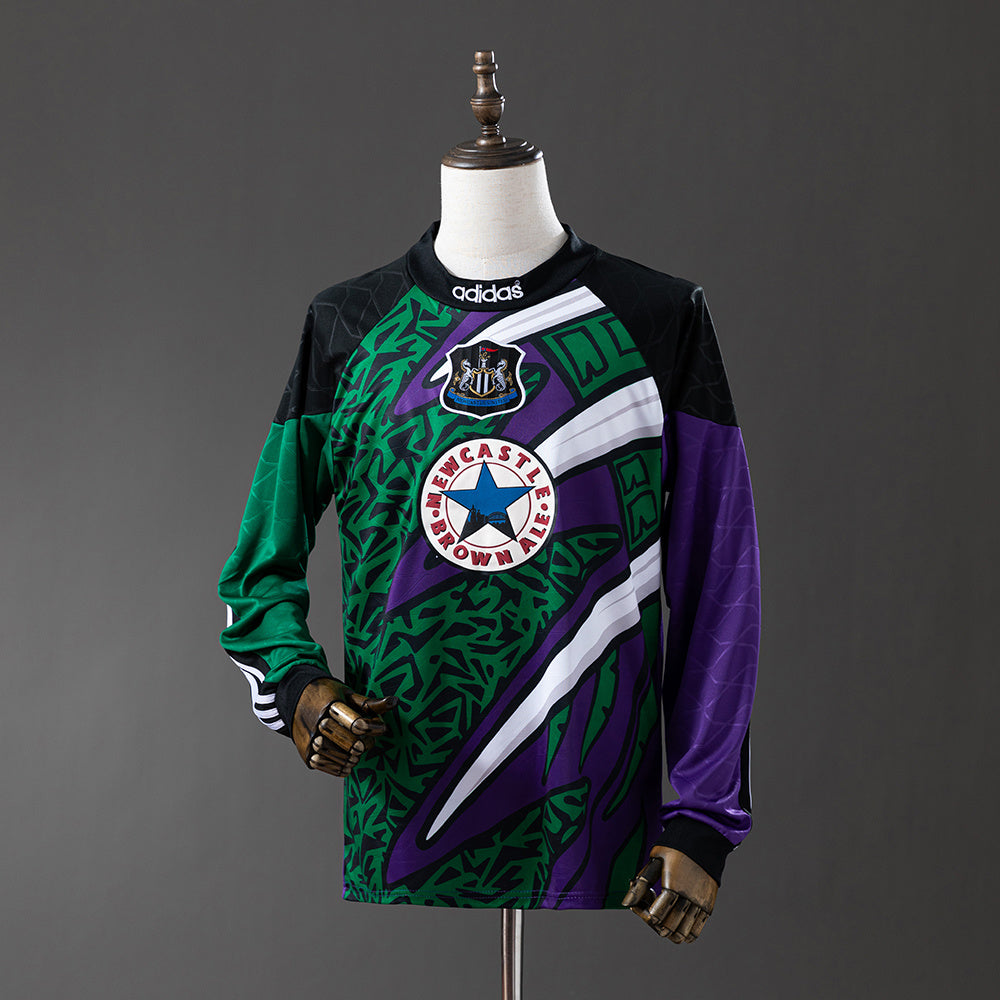 Newcastle United Goleiro Retrô Manga Longa Camisa 95/96